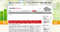 Desktop Screenshot of portalhorice.cz